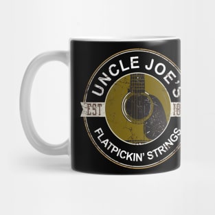 Uncle Joe's Flatpickin' Strings Mug